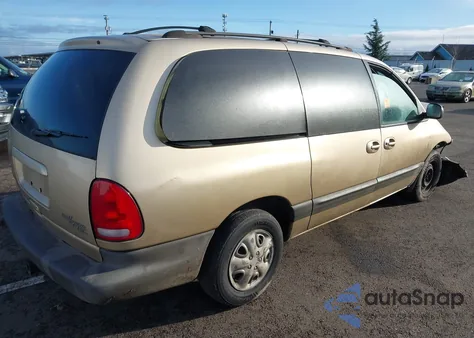 2000 Chrysler Grand Voyager Se из США, поврежденный, VIN 1C4GJ44G4YB722906